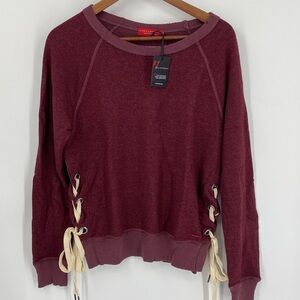 n: PHILANTHROPY - Felix Side Tie Merlot SZ XS   NWT